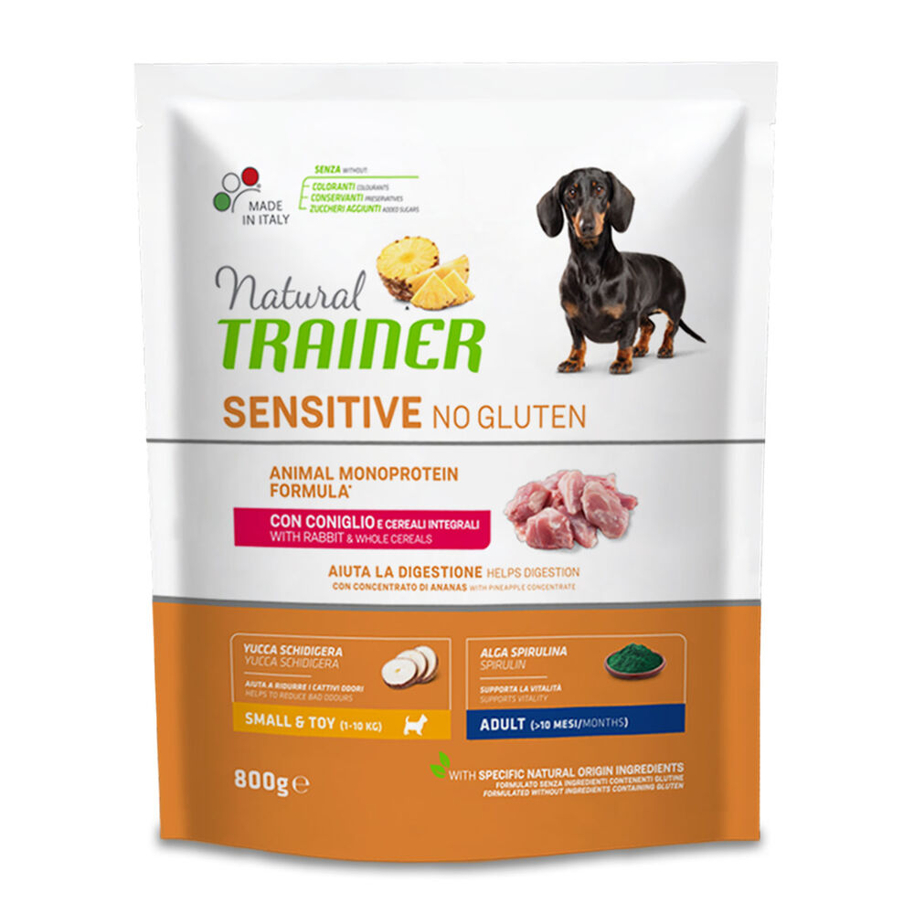 NT SENS NO GLUTEN AD. MINI RABBIT 800G*8